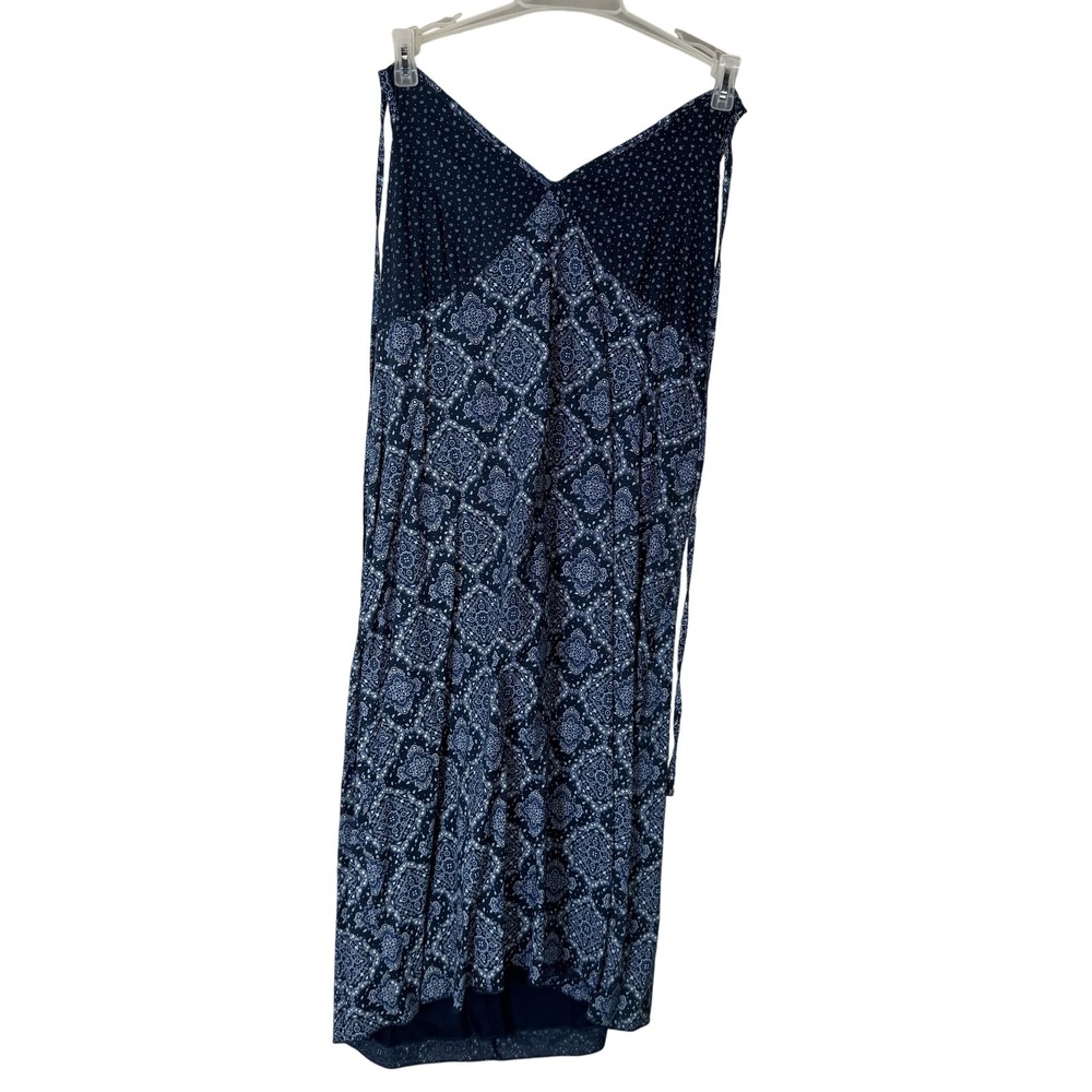 Old‎ Navy Dress Womens 14 Bandana Print Boho Midi Sleeveless Summer Casual